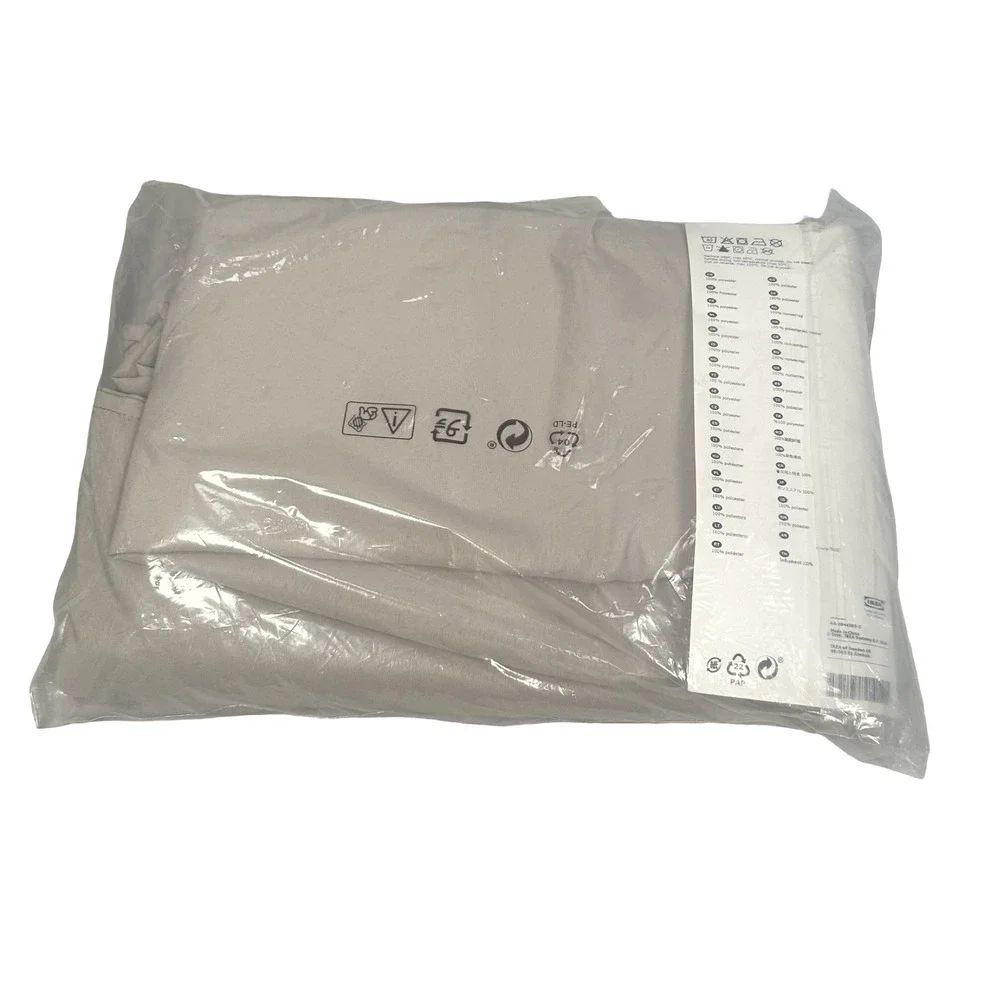 IKEA LINDOJA Patio Umbrella Canopy Replacement 300cm 118 Tan Beige 503.961.26